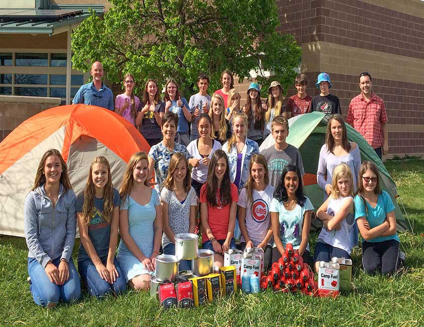 The GEO Group Foundation fulfilled a request for Monarch Middle School’s Outdoor Education Club