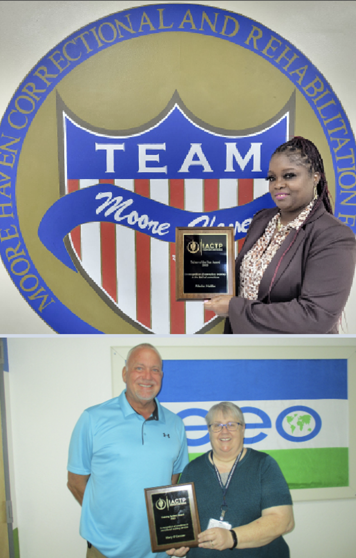 International Association of Correctional Training Personnel Winners