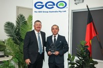 GEO Australia Employee of the Year Alex Poulios
