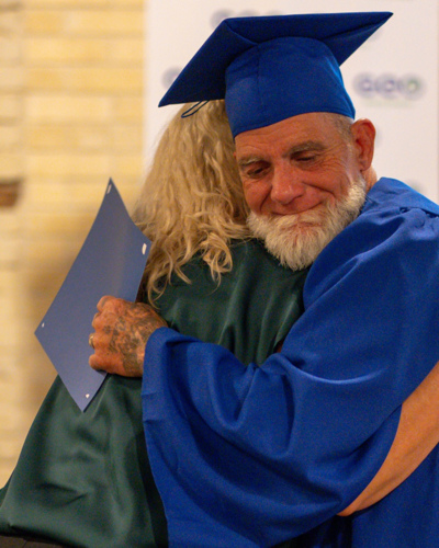 27 parolees graduated from a program that may better prepare them to re-enter society