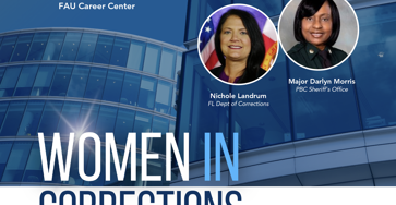Angela Geisinger Participates in FAU Women in Corrections Panel for Women’s History Month