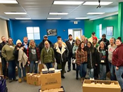 Moshannon Valley Staff Deliver 500 Meals to Local Shut Ins Through Annual Community